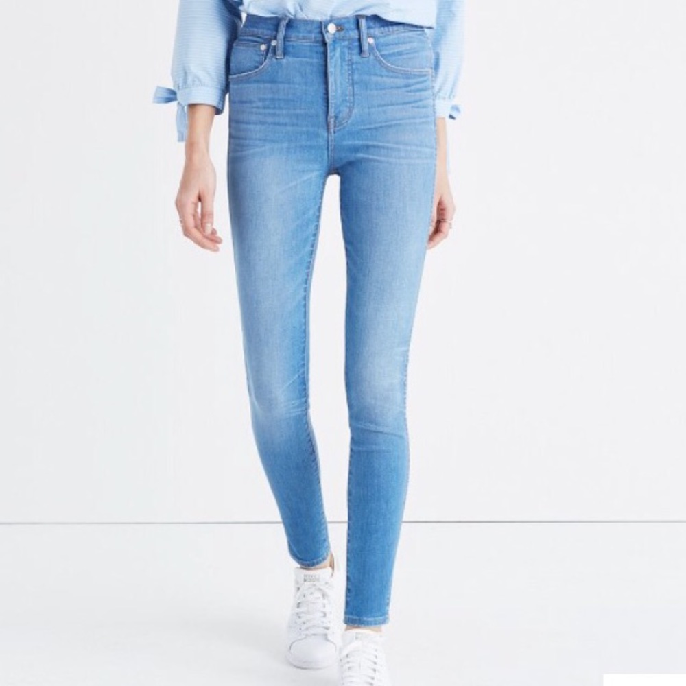 Madewell high-rise skinny jeans